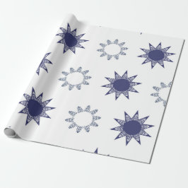 Ditsy Snowflake pattern backgrounds textures Geschenkpapier