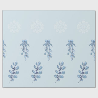 Ditsy Snowflake pattern backgrounds textures Geschenkpapier