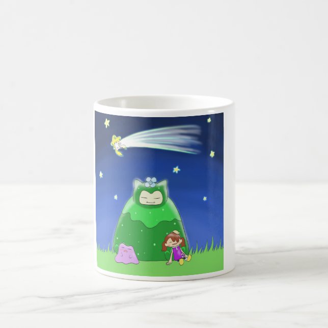 Ditto-Wunsch auf einen Stern Kaffeetasse (Mittel)