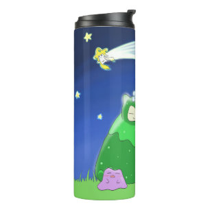 Ditto-Wunsch auf einen Stern Thermosbecher