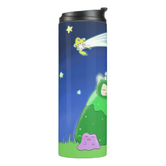 Ditto-Wunsch auf einen Stern Thermosbecher
