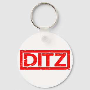 Ditz Briefmarke Schlüsselanhänger