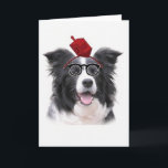 Ditzy Dogs~Original, das Card~Border Collien grüßt Feiertagskarte<br><div class="desc">Ditzy Dogs~Original grüßenCard~Border Collie~Hanukkah</div>