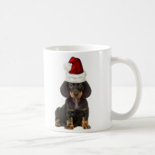 Ditzy Dogs~Original Mug~Dachshund~Christmas Tasse