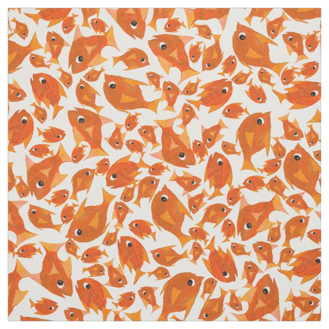 Ditzy Orange lässt Muster zu, um das Gewebe indivi Stoff (Muster)