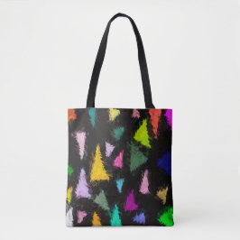 Ditzy Triangle Tote Bag