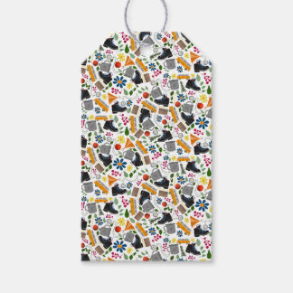 Ditzy Whimsical Wandermuster | Folkkunst im Freien Geschenkanhänger