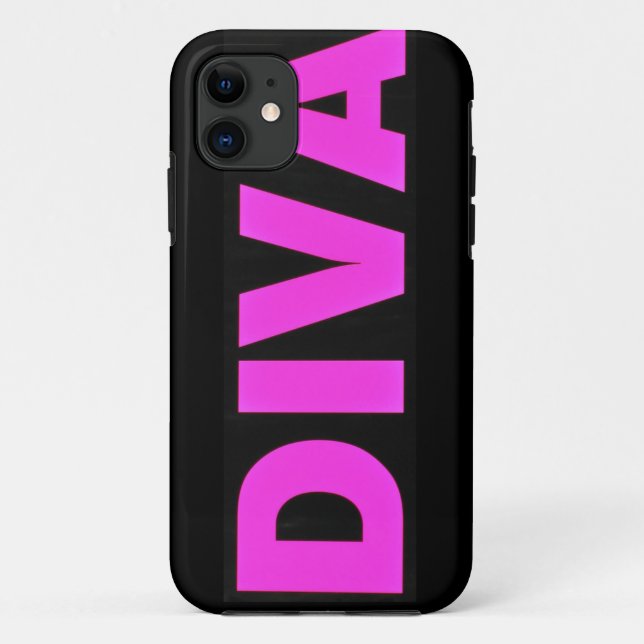 Diva Barely There iPhone SE/5/5S Case (Rückseite)