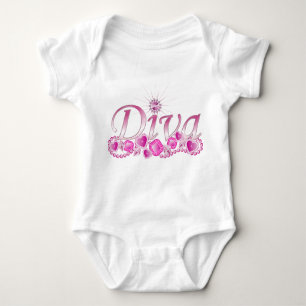 Diva Blende Baby Strampler