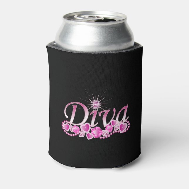 Diva Bling Dosenkühler (Kanne Rückseite)