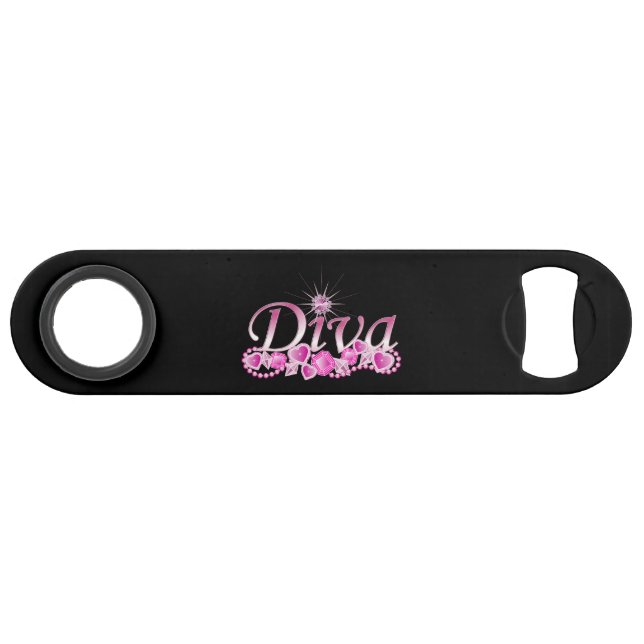 Diva Bling Speed Flaschenöffner (Vorderseite (Horizontal))