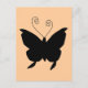 Diva Butterfly Postkarte (Vorderseite)