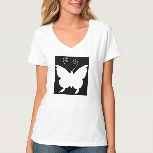 Diva Butterfly T - Shirt (Vorderseite)