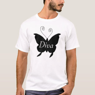 Diva Butterfly T - Shirt