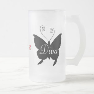 Diva Butterfly Tasse