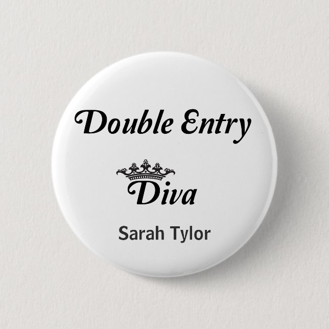 Diva Button (Vorderseite)