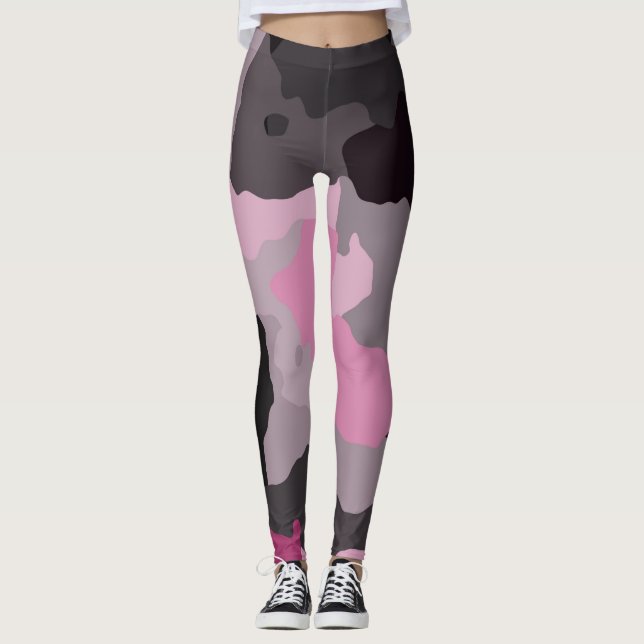 Diva Camouflage Leggings (Vorderseite)