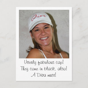 DIVA Caps unter www.zazzle.com/LadyDenise   - Postkarte