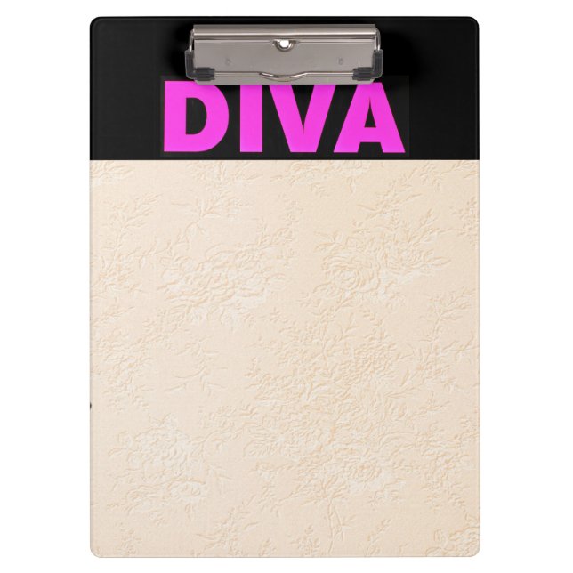 Diva Clipboard Klemmbrett (Vorderseite)