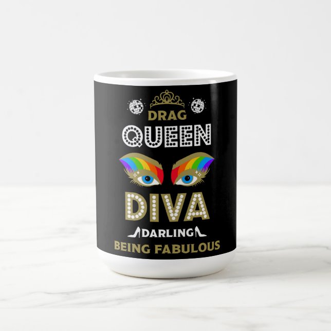 Diva Drag Queen Kaffeetasse (Mittel)