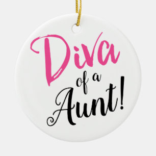 "DIVA einer Tante!" Keramik Keramik Ornament