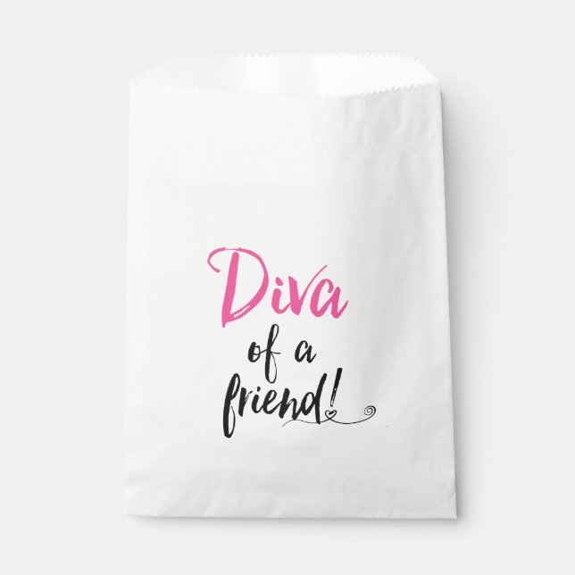 DIVA eines Freundes Geschenktütchen (Vorderseite)