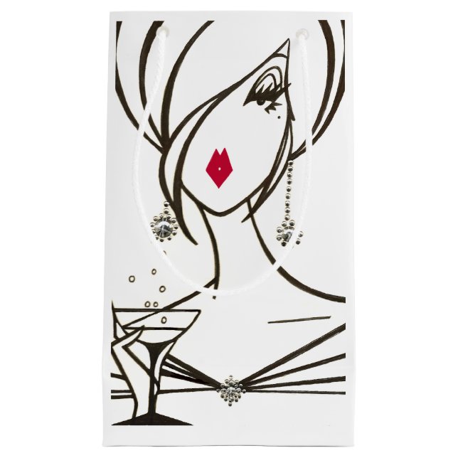 ‚Diva Fabulous‘ Kleine Geschenktüte (Vorderseite)