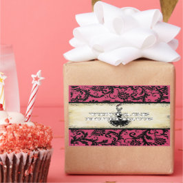 Diva Fashion Sticker Orange Retro Dots