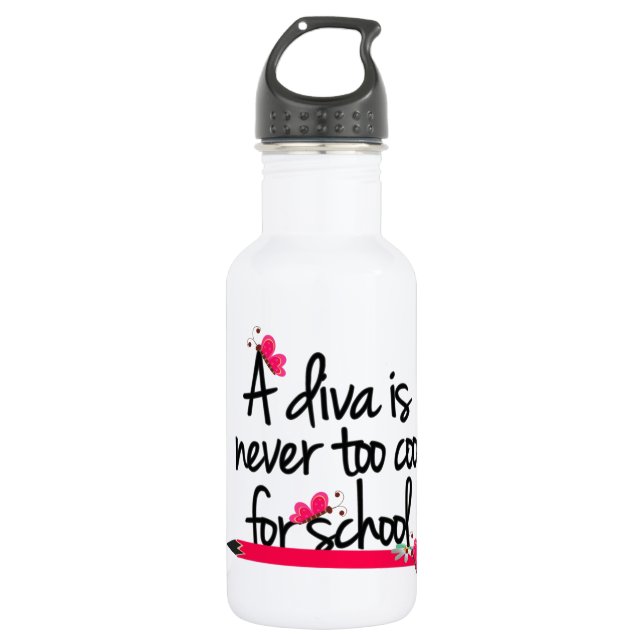 DIVA Flaschenkörper 32 oz Trinkflasche (Vorderseite)