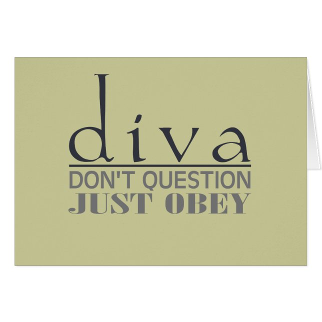 Diva: Fragen Sie nicht (Vorderseite (Horizontal))