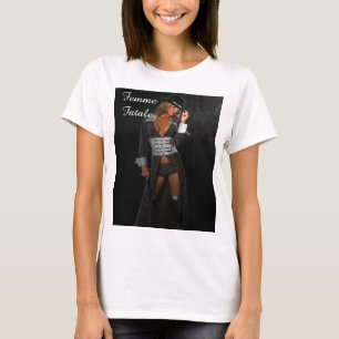 Diva Gangster Femme Fatale T-Shirt
