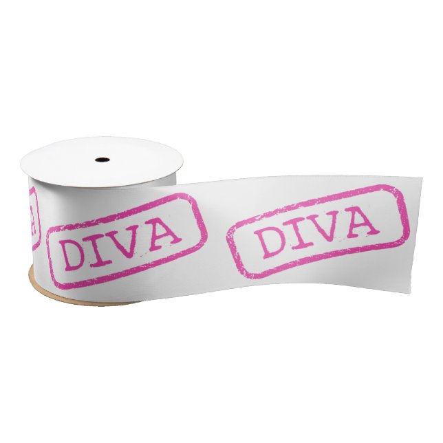 DIVA-gestanzte Ribbon Satinband (Spule)