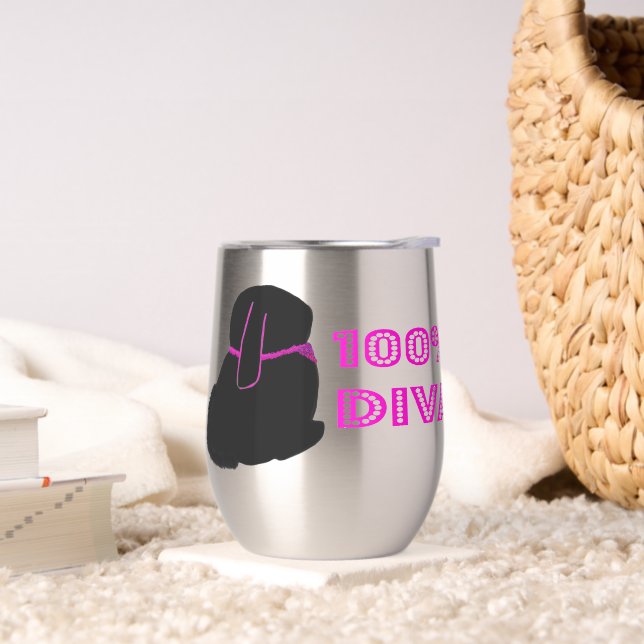 Diva-Häschen mit Glitter (Wohnzimmer)
