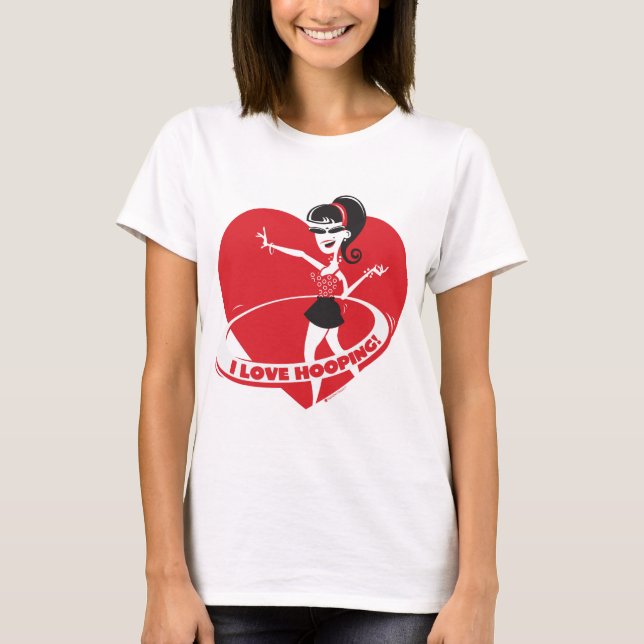 Diva-Hoooping: Tank-ups T-Shirt (Vorderseite)