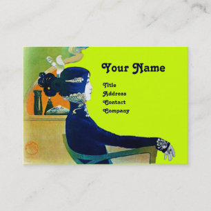 DIVA IN BLUE MONOGRAM Schönheitssalon ,Makeup Arti Visitenkarte