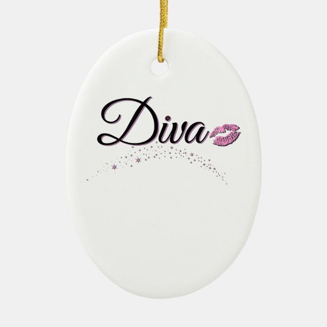 Diva Keramikornament (Vorne)