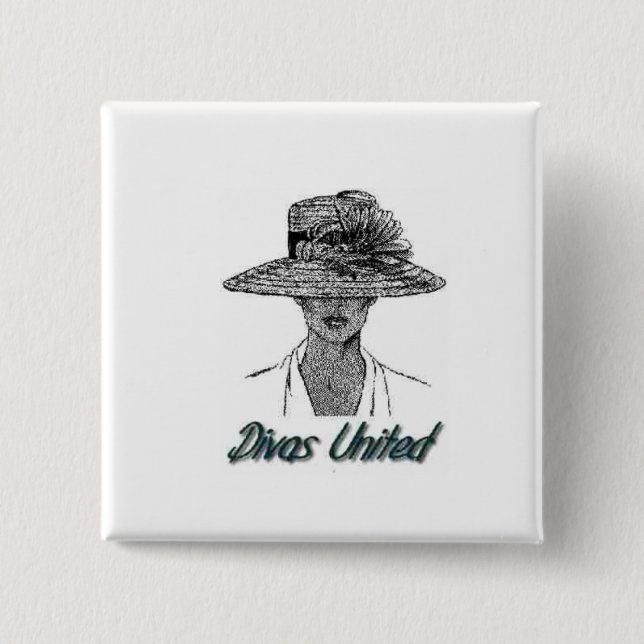 Diva Knopf Button (Vorderseite)