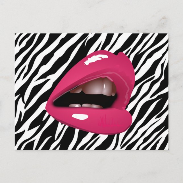 DIVA Lips Collection Postkarte (Vorderseite)