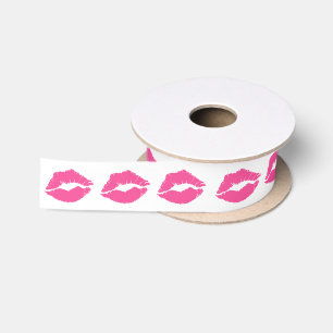 ‚Diva Lips‘ Satinband