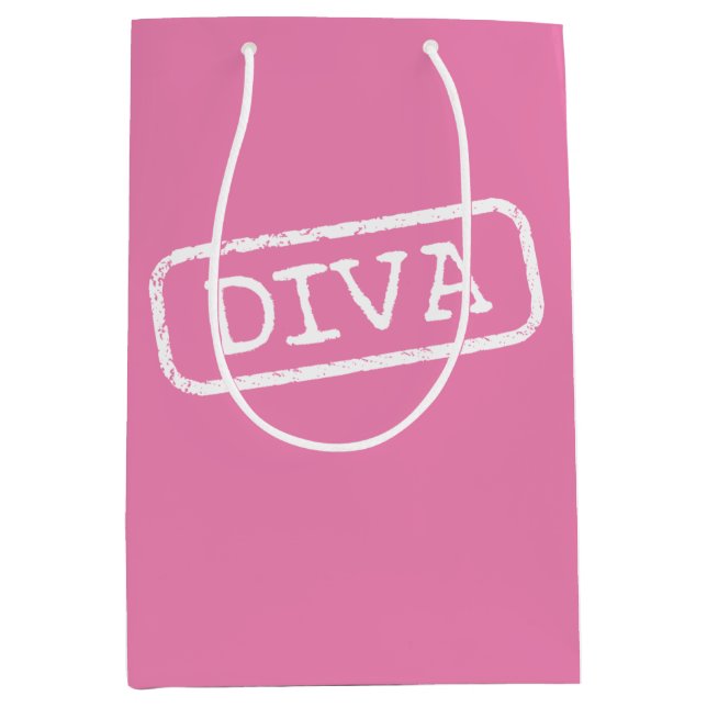 ‚DIVA‘ MITTLERE GESCHENKTÜTE (Vorderseite)
