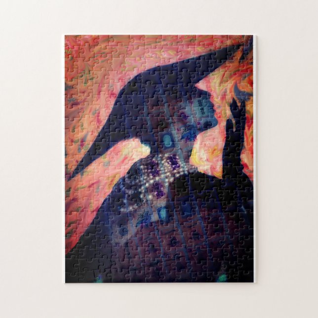 Diva-Mode-Dame Puzzle Milliamperestunde Jongg (Vertikal)