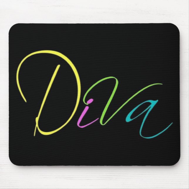 "Diva " Mousepad (Vorne)
