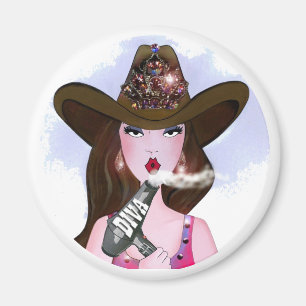 "Diva of a Cowgirl" - Stylistin Magnet