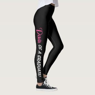 "Diva of a Graduate!" Leggings