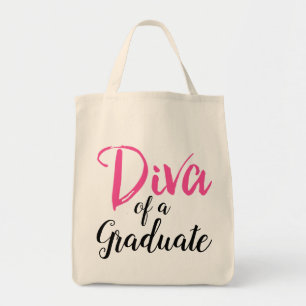Diva of a Graduate! Tragetasche