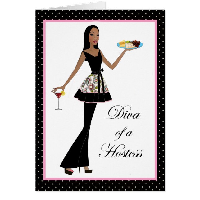 Diva of a hostess (Vorne)