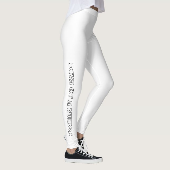 ‚DIVA of a Nurse‘ Leggings (Rechts)
