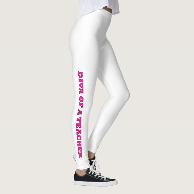 Diva of a Teacher Leggings (Rechts)