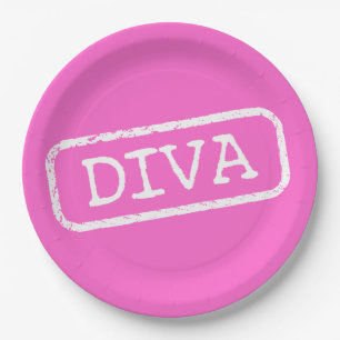 DIVA Party-Papier-Teller Pappteller