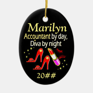 DIVA-PERSONALISIERTE RECHNUNGSLEGUNG KERAMIK ORNAMENT